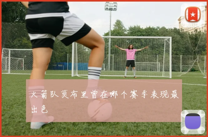 火箭队莫布里曾在哪个赛季表现最出色